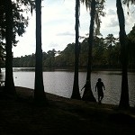 Cado Lake Sunset